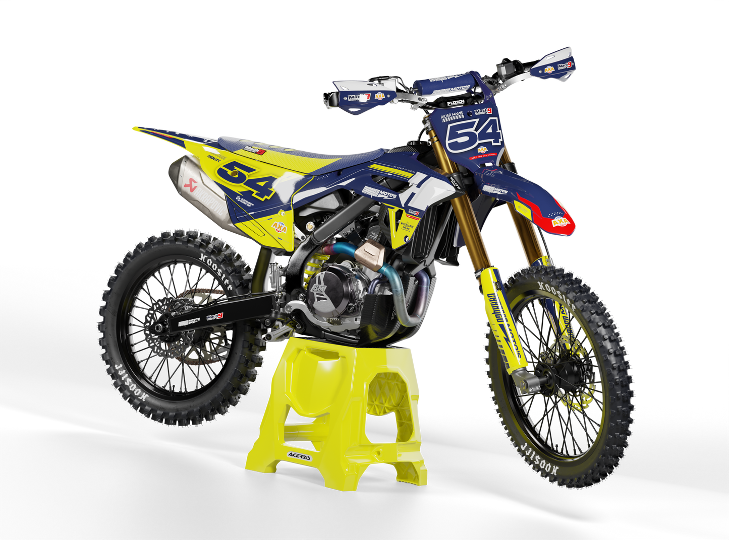 FULL HONDA CRF450R 2021 DIRTBIKE 3D MODEL (.OBJ AND .BLEND)