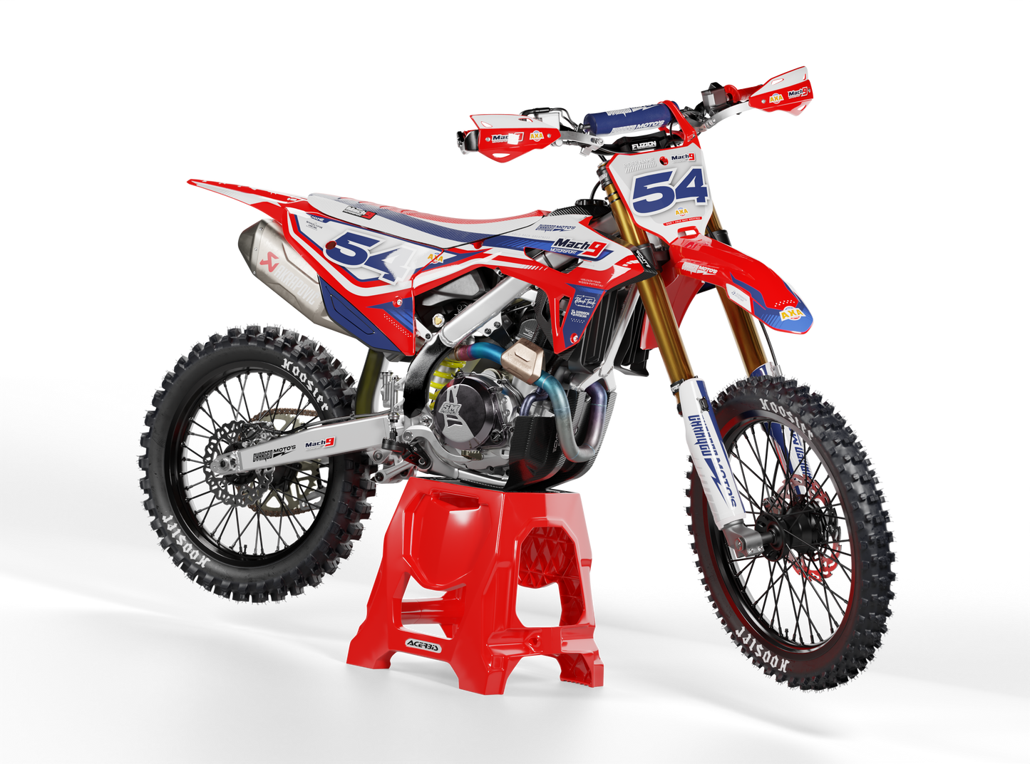 HONDA - CHARGED - PRE-MADE DESIGN (HONDA CRF450R 2021 - 2022 - 2023 - 2024)