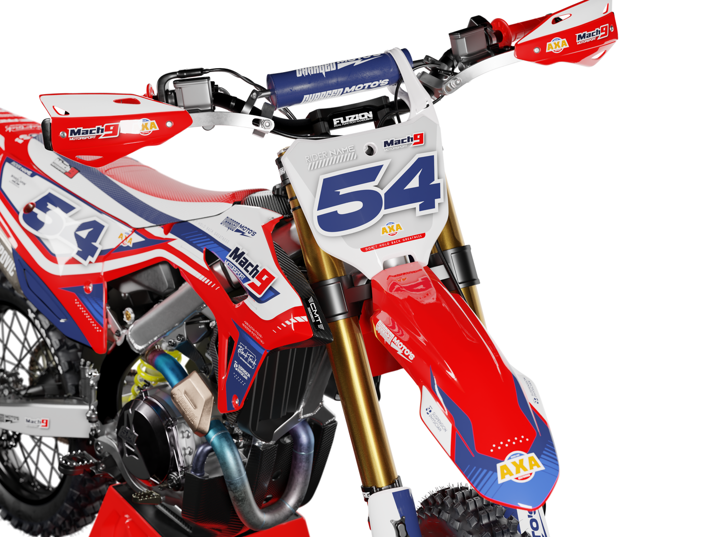 HONDA - CHARGED - PRE-MADE DESIGN (HONDA CRF450R 2021 - 2022 - 2023 - 2024)