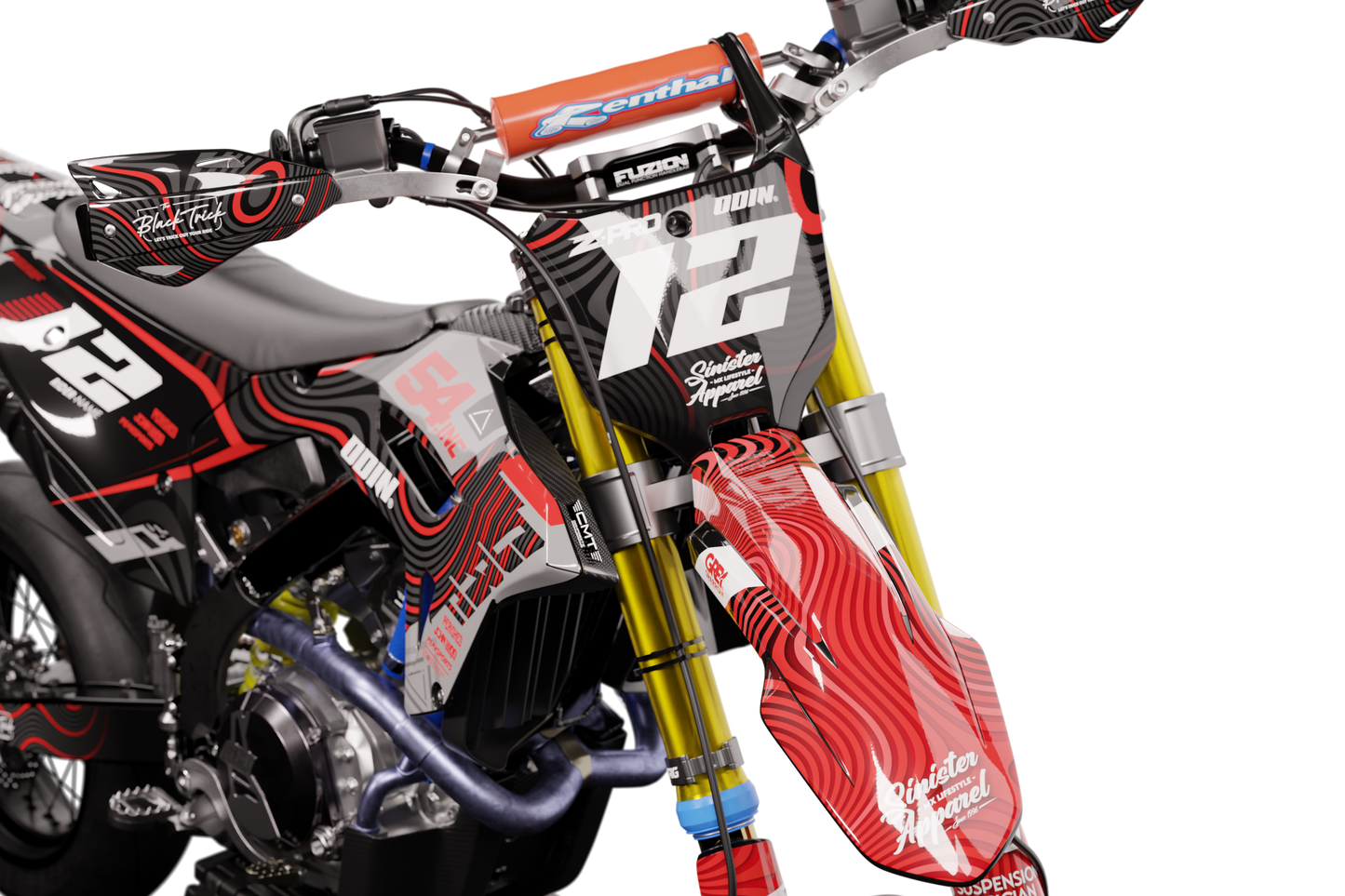 HONDA - MATRIX - PRE-MADE DESIGN (HONDA CRF450R 2021 - 2022 - 2023 - 2024)