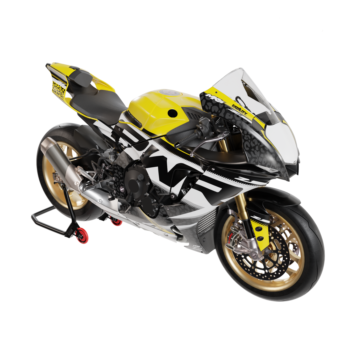 Yamaha R1 2020 + Graphics-kit Design 1 Version 1