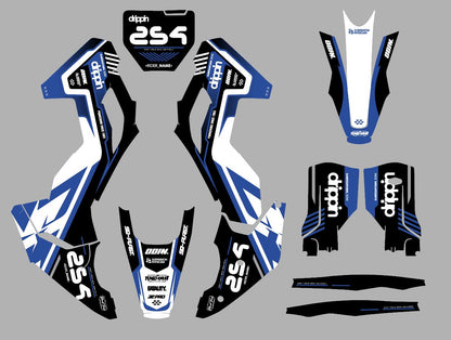 HUSQVARNA - WEYLAND - PRE-MADE DESIGN (HUSQVARNA TC/FC 125+ 2022 - 2023 - 2024)