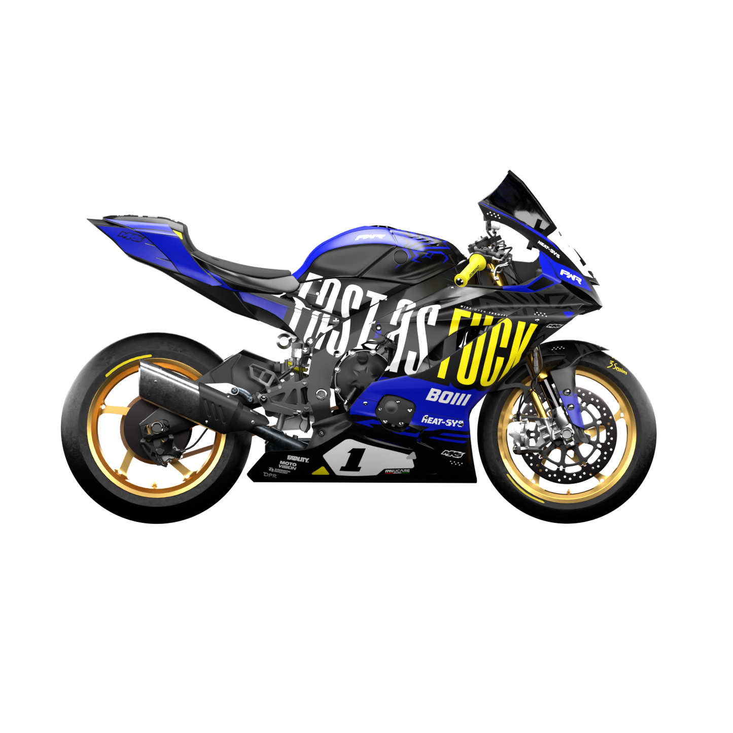 YAMAHA R6 2017 TO 2026 DESIGN 1 COLORSCHEME 2
