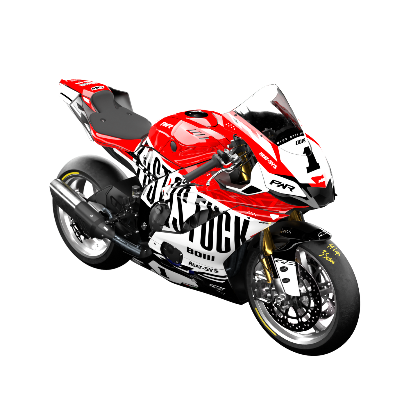 YAMAHA R6 2017 TO 2026 DESIGN 1 COLORSCHEME 3
