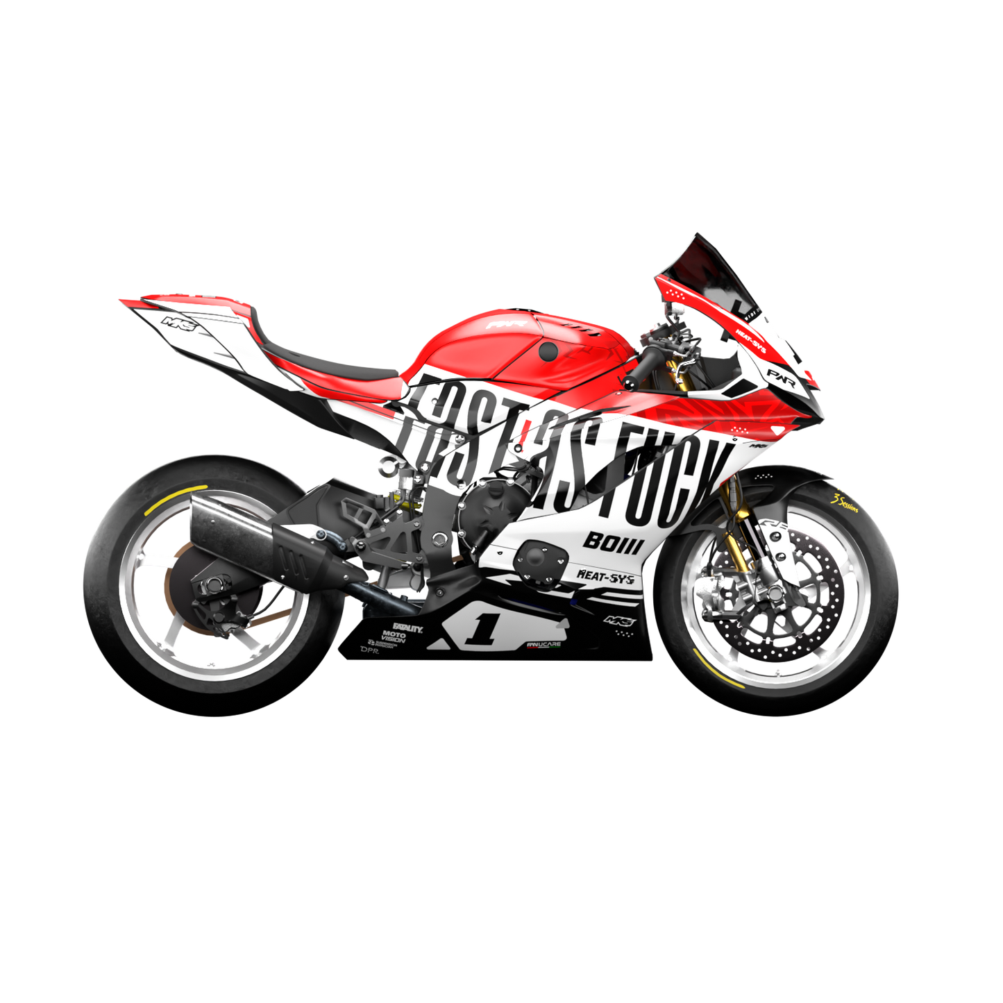 YAMAHA R6 2017 TO 2026 DESIGN 1 COLORSCHEME 3